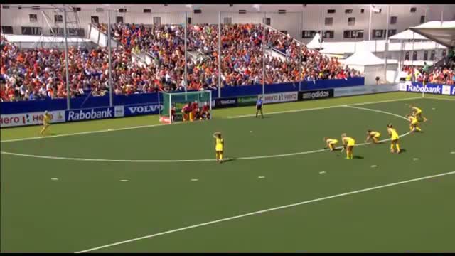Australia vs Korea - Women's Rabobank Hockey World Cup 2014 Hague Pool A [31/5/2014]