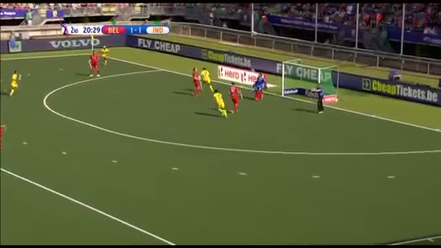 Belgium vs India - Rabobank Hockey World Cup 2014 Hague Pool A [31/5/2014]