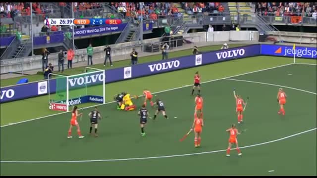 Netherlands vs Belgium - Women's Rabobank Hockey World Cup 2014 Hague Pool A [02/6/2014]