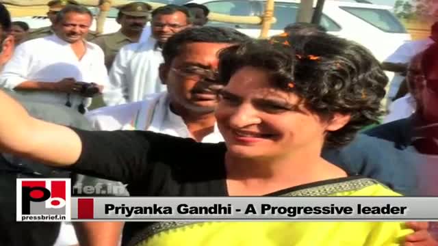 Priyanka Gandhi Vadra -- a genuine person who has all qualities to become a leader