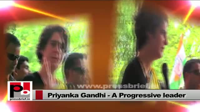 Priyanka Gandhi Vadra - an intelligent leader with innovative ideas