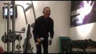 Barack Obama Lifting Weights At Hotel Gym In Warsaw Poland - Obama Pumping Iron - Full Video