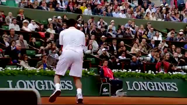 2014 French Open. Novak Djokovic's road to the Final