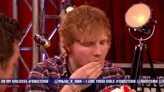 How much chocolate can Ed Sheeran fit into his mouth? - Britain's Got More Talent 2014
