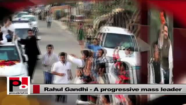 Rahul Gandhi - a leader who not only preaches but delivers too