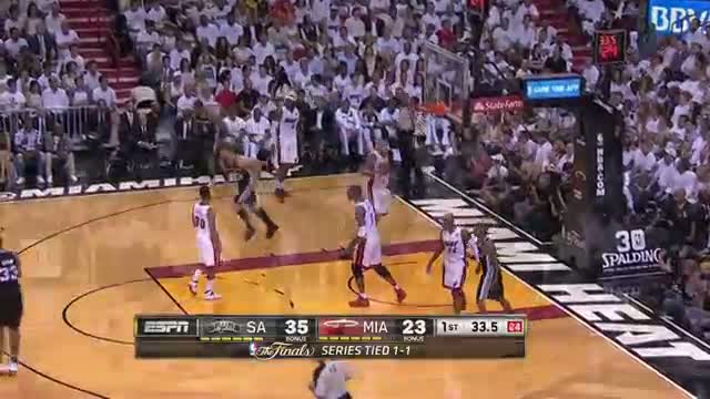 NBA: Kawhi Leonard's Career-High Leads Spurs in Game 3 Over Heat (Basketball Video)