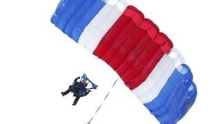 Bush 41 Makes Parachute Jump on 90th Birthday