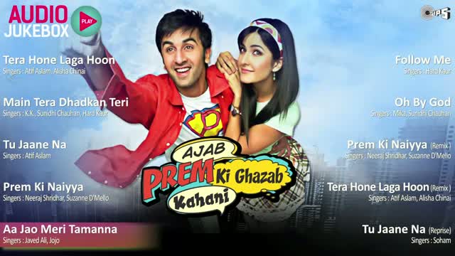 Ajab Prem Ki Ghazab Kahani - Full Songs Jukebox - Ranbir & Katrina - Pritam