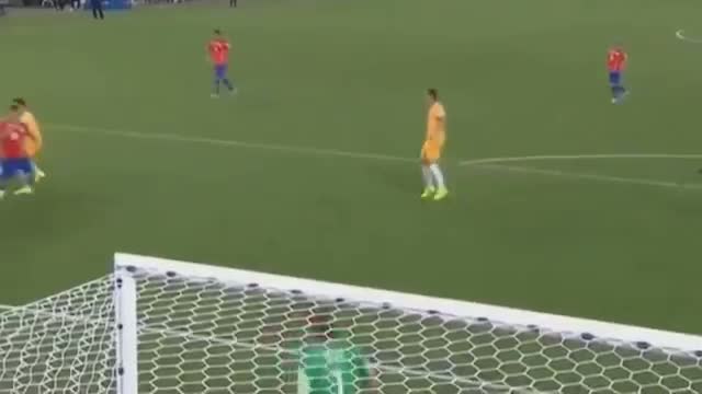 Alexis Sanchez Goal - Chile vs Australia 2014 (2-1) - FIFA World Cup 2014