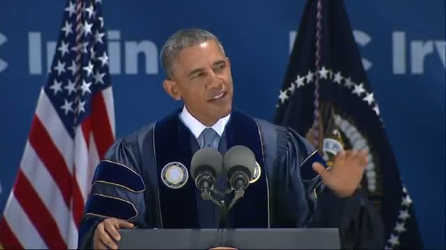 Obama Talks Climate Change at UC Commencement