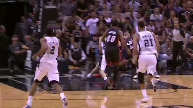 NBA: Manu Ginobili's Monster Dunk from All Angles!