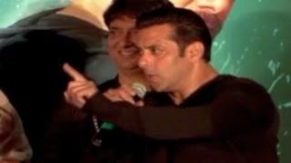 Salman Khan THREATENS journalist at Kick TRAILER LAUNCH
