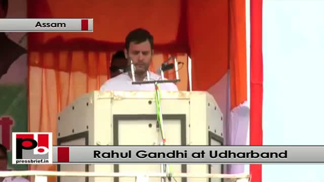 Rahul Gandhi -- perfect leader who respects all people irrespective of their caste or religion