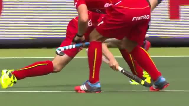 Belgium vs Germany - Men's Rabobank Hockey World Cup 2014 Hague 5th/6th Place [15/6/2014]