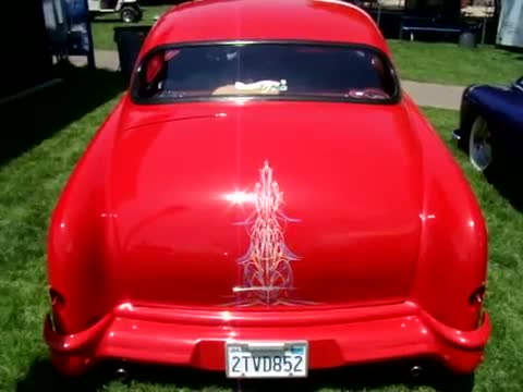 1951 Mercury Hot Rod Custom Classic - 2009 Over the Hill Gang Classic Car Show Mission Bay