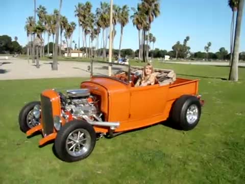 1930 Ford Roadster Hot Rod Truck in Mission Beach #2