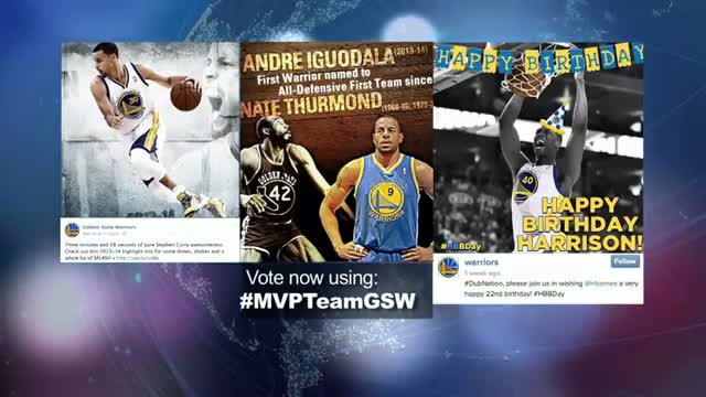 2014 NBA Social Media Awards Team Social MVP Nominee: Golden State Warriors
