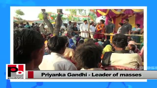 Priyanka Gandhi Vadra - a charismatic personality who has all qualities to become a leader