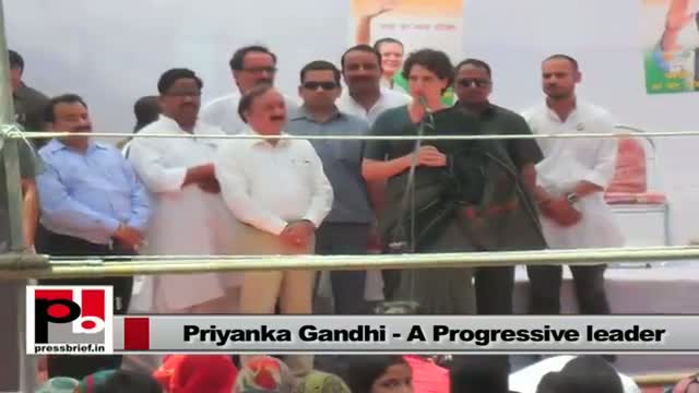 Priyanka Gandhi Vadra - an energetic campaigner with good leadership qualities