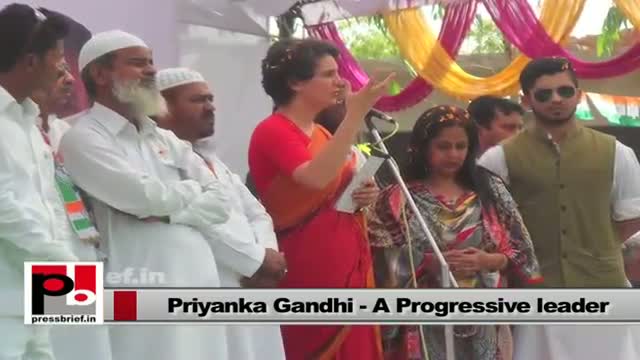 Priyanka Gandhi Vadra - an inspiring leader with innovative ideas