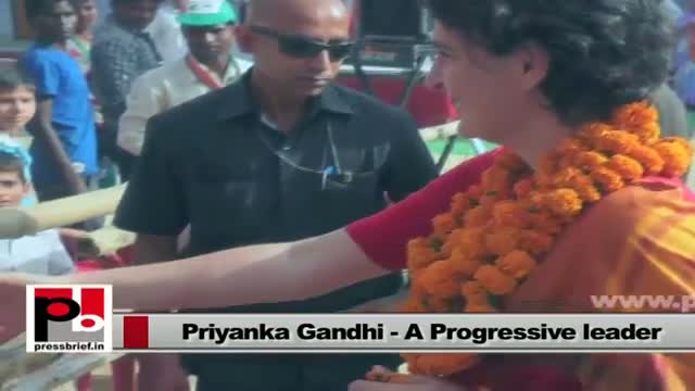 Priyanka Gandhi Vadra - a charismatic mass leader with modern vision