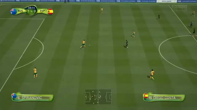 Australia vs Spain - Soccer Video.
