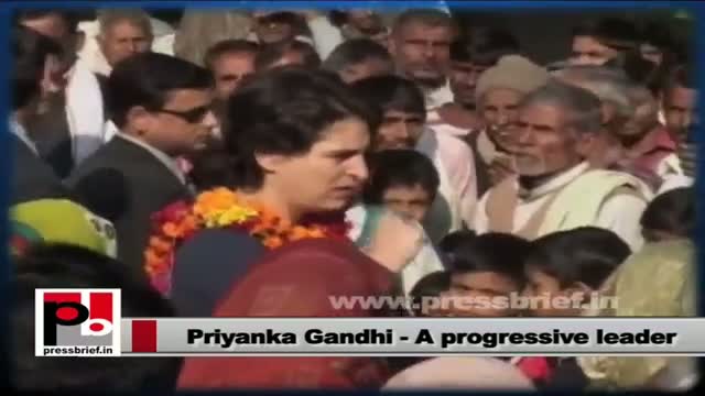 Many congress workers see reflection of Indira Gandhi in her grand-daughter Priyanka Gandhi