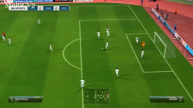 Italy vs Uruguay (0-1) - FIFA World Cup 2014