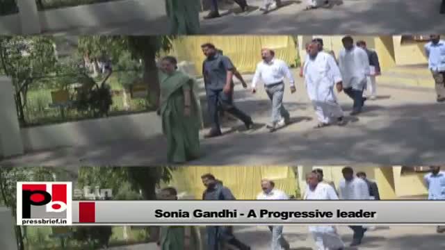 Sonia Gandhi - a simple person, efficient leader