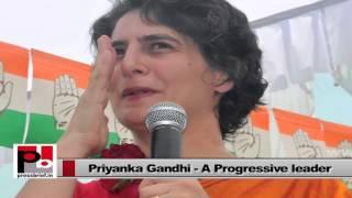 Priyanka Gandhi Vadra - energetic campaigner with all qualities to become a leader