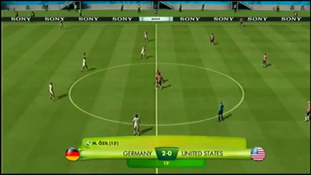 Germany vs USA FIFA World Cup 2014 Muller's Goal Match Germany vs USA 1-0