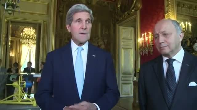 Kerry, French Counterpart Talk Iraq, Ukraine