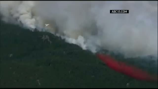 Wildfire Burns 2,000 Acres in NE Arizona
