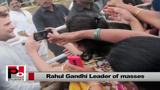 Rahul Gandhi - genuine leader who always interfered in people's issues