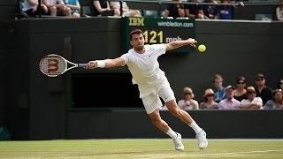 Highlights Day 5: Dimitrov downs Dolgopolov in five - Wimbledon 2014