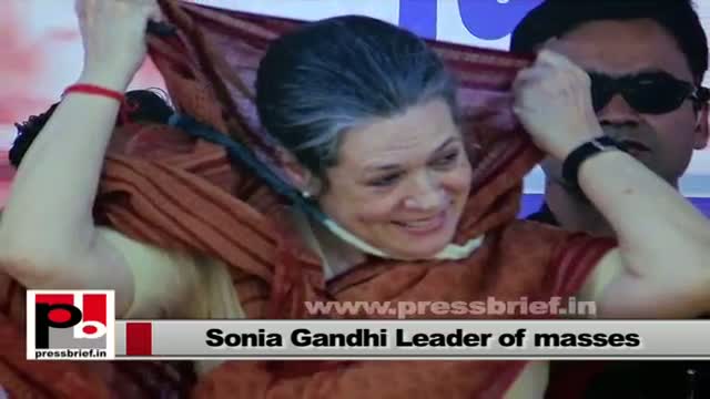 Sonia Gandhi - a simple person, efficient leader with modern vision