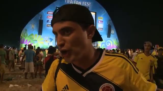 Colombia vs Uruguay 2-0 - Match Review & Fans - FIFA World Cup 2014