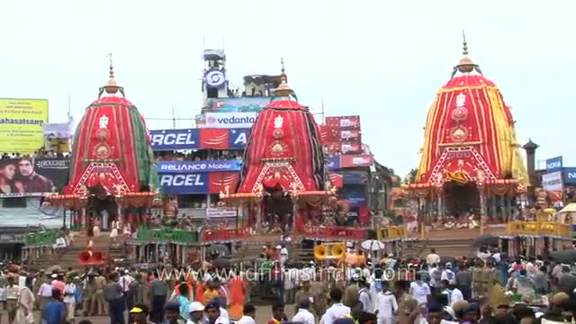 The Jagannath Rath Yatra took place today!