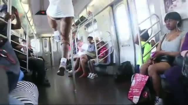 NYC Police to Subway Acrobats: Sit Down
