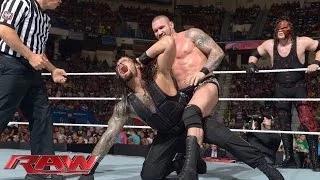 John Cena & Roman Reigns vs. Randy Orton & Kane: WWE Raw, June 30, 2014