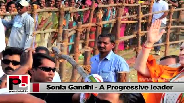 Sonia Gandhi - intelligent and charismatic leader of aam aadmi
