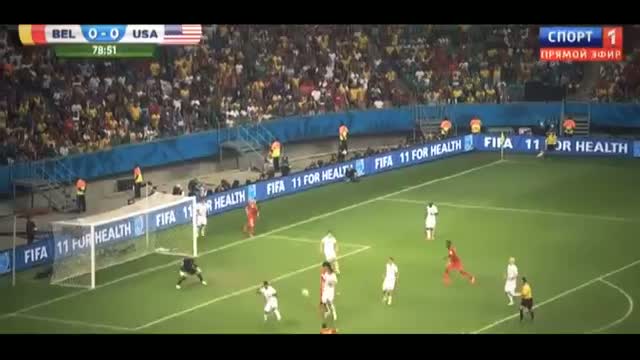 Kevin de Bruyne GOAL! Belgium vs USA 2-1 Highlights - FIFA World Cup 2014