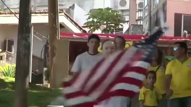 US World Cup Fans Head to Salvador Stadium