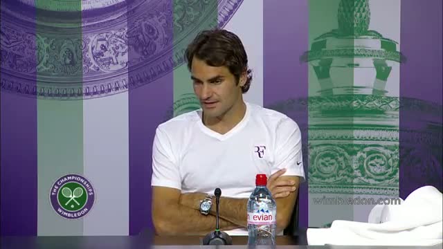 Roger Federer feels in 'tip-top' shape - Wimbledon 2014