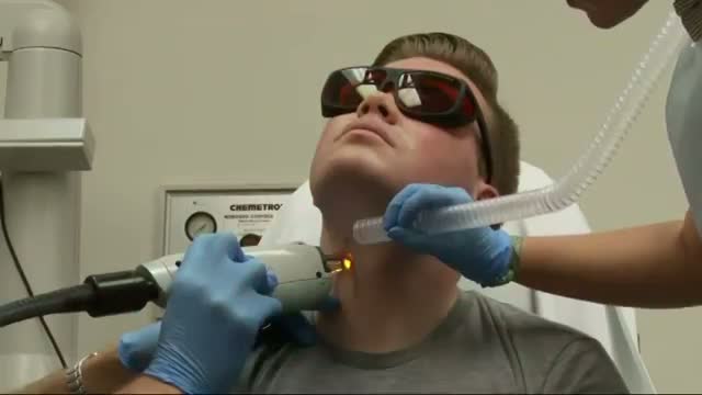 Laser Procedure Erases Combat Wounds