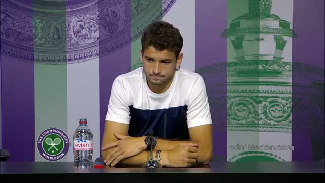 Grigor Dimitrov 'I came to win' - Wimbledon 2014