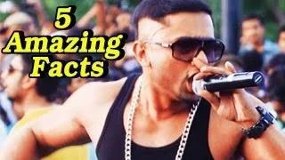 Yo Yo Honey Singh's 5 AMAZING facts: MUST WATCH