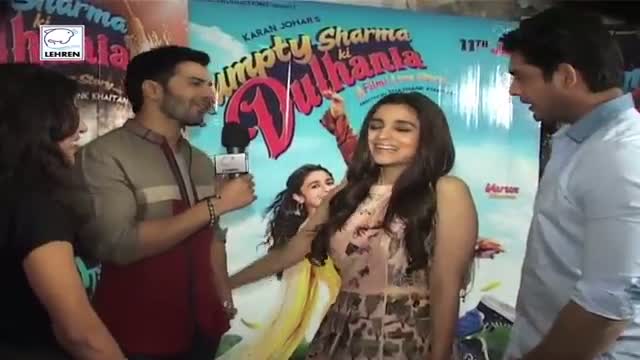 Varun Dhawan & Alia Bhatt - EXCLUSIVE INTERVIEW | Humpty Sharma Ki Dulhaniya