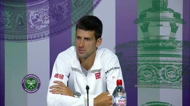 Novak Djokovic: 'it's important to win' Wimbledon 2014