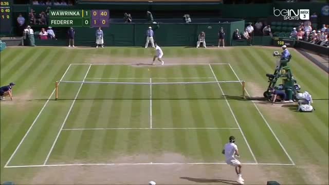 Roger Federer Vs Stanislas Wawrinka Wimbledon 2014 Highlights QF HD PART 1